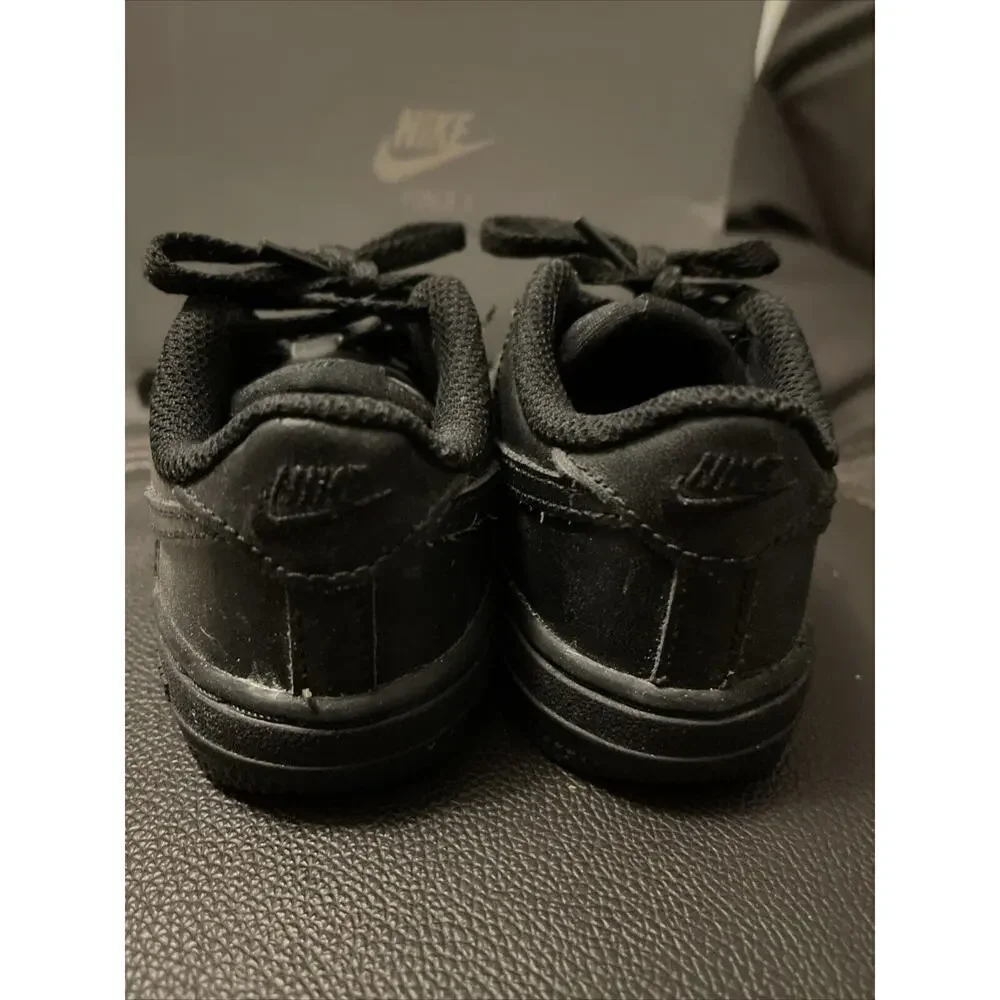 Nike Air Force 1 Black toddler size 7C with original box 314194009